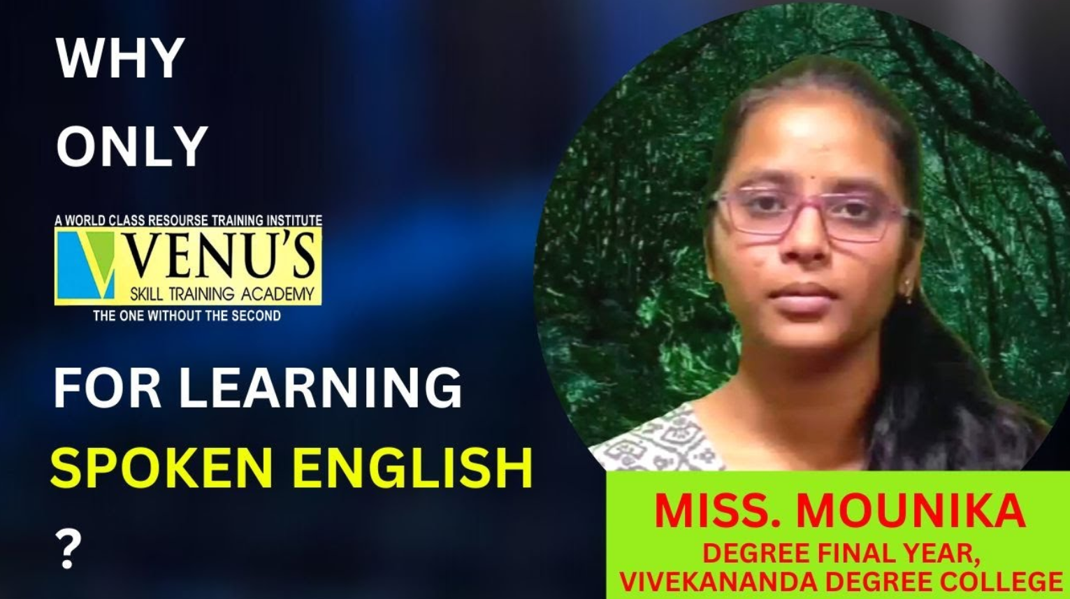 Mounika, Student