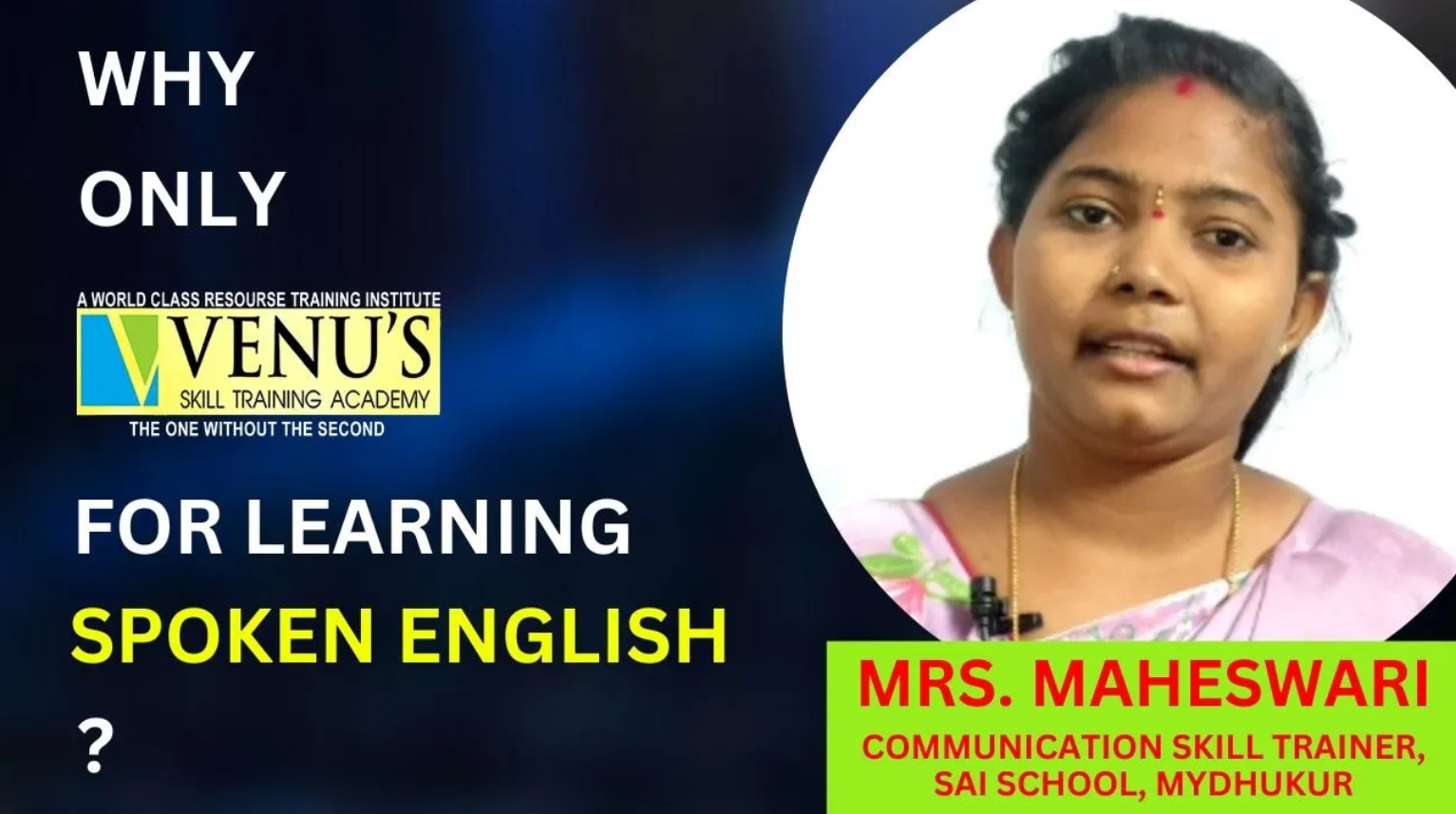 Maheswari, Expert in Communication Skill Training